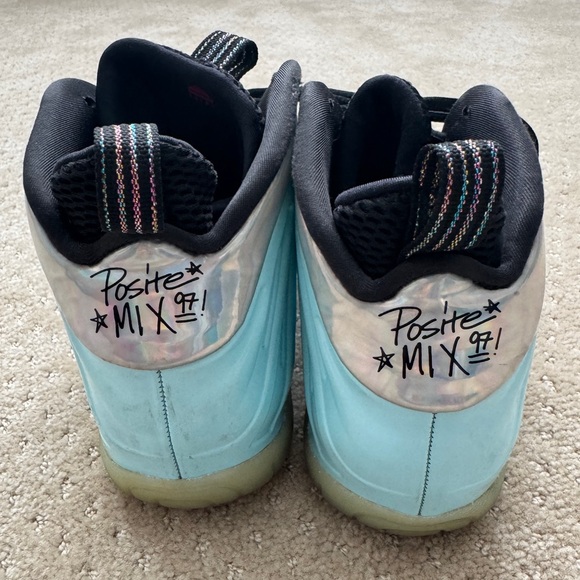 NIKE Youth Posite Mix 97 (DH6490-400) Baby Blue Basketball Shoes-Size 6 1/2 (Y) - Picture 6 of 10